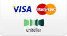 Оплата картами Visa, MasterCard, Uniteller